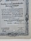German Wwii War Bond 1937 