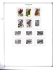 Collection  Surinam Part B Scott Pages  1953 1987  Cat  126 Mint  used