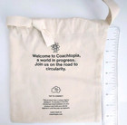 Coach Coachtopia 9  X 8  Drawstring Dust Bag Thick Cotton Pouch Cover Storage