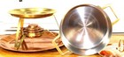 Unused Paul Revere Ware Usa Solid Copper Pot Cheese Fondue Set Pan Bicentennial