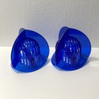 Aqualogix Aquatic Bells Dumbbells Set Water Weights Blue Pool Exercise Equipment