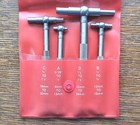 Vintage L  S  Starrett No  S579g Set Of Four Telescoping Gages In Pouch Usa