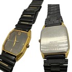 Job Lot Seiko Quartz Watch Mens Repair parts Read  Nice Bands Vtg
