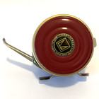 Vintage Martin Automatic Fly Fishing Reel 49  Red   Gold Usa Made Tested   Works