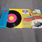 Vintage Gi Joe Secret Of The Mummy   s Tomb Book Record Set 1973 Peter Pan 45 Rpm