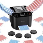Automatic Card Shuffler And Dealer 2 Deck 12 Player Rechargeable Battery 4