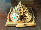 Rare Accurately Design Meru Shri Shree Yantra 4 5 X 4 5 Inch Big Size Energized