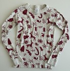 Hanna Andersson 2pc Organic Cotton Holiday Christmas Pajama Set Us 6-7