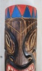 Tiki Mask 20  Wood Hawaiian Island Home Wall Decor Tribal African Polynesian