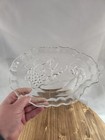 Vintage Cornucopia Snack Tray Plate No Cup glass