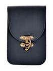 Leather Belt Pouch With Hook Fastener Larp Medieval Cosplay Festival Waist Bag