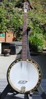 Vtg Alvarez Montana Model 4286 Fancy 5 String Banjo Hard Case Rare Japan 1970 s