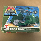 Vtg Mega Force Crossbolt Mobile Armored Helipad Triax Army 1989 Kenner Copter