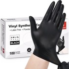 Vinyl Synthetic Exam Gloves  4 Mil  Latex Free Disposable Gloves For Medical    