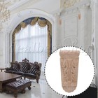 45pcs Wood Carving Floral Decal Onlay Furniture 1 97x0 67x3 94inch For Diy