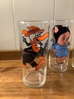 Vintage 1973 Warner Bros Looney Tunes Pepsi Collector Series Glass Lot Of 7