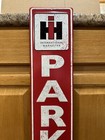 International Harvester Ih Metal Sign Parking Only Vintage Style Farm Tractor