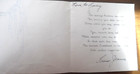 Vintage Sweetheart Birthday Card - 1930 s Hallmark - Writing Inside