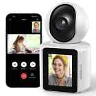 Tmezon Wifi Security Camera Two Way Audio Call With 2 8   1080p Monitor Free App