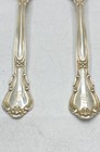 Gorham Chantilly Sterling Silver Round Bowl Soup Spoons 2 Piece Monogrammed