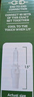 Holiday Time 50-count Mini Cool White Led Christmas String Lights W  White Wire 