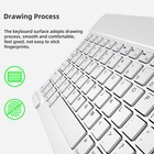 Slim Bluetooth Keyboard   Mouse Combo- Wireless For Pc  Laptop  Mac  Ios  Tablet