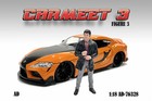 Car Meet 3 1 18 American Diorama 76328 Figure 3 Black Gray Man Guy Male 4 