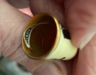 Antique Sewing Metal Thimble Silhouette Couple Courting Made In Austria