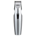 Wahl Mustache Beard Trimmer 2 Piece Set Battery Powered Silver 5606-700