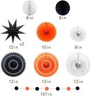 Adlkgg Orange White Black Halloween Decorations  Hanging Ca15502  