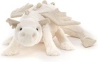 Snow Dragon Stuffed Animal 19 5in - Mythical Plush Toy - Classic Children s Gift