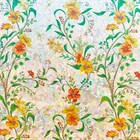 Stained Glass Window Film Static Cling Door Privacy Film Decorative Flowers 