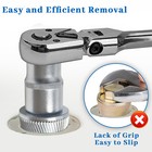 1 5   Tub Drain Extractor With 1   Socket Bathtub Remover Strong Grab Plumbing