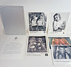 Playboy s Millennium Playmates Bernaola Twins Press Kit W  Autographed Photo
