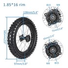 70 100-19  90 100-16 Tire Wheel Rim For Disc Brake Crf150 Crf125 Xr100 Klx140