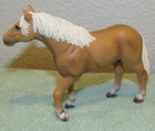 2005 Schleich Palomino Stallion Horse Toy Figure - Retired