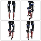 24 -40  Aluminum Drywall Tool Red Adjustable Height Stilts For Painter Taping