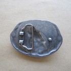 Howling Wolf Moon Western Metal Belt Buckle