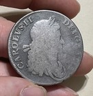 Great Britain - 1662 Large Silver Crown - Popular