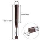 3 4  Hand Reamer 8 Flutes Straight Shank H8 Alloy Steel For Processing Cutter