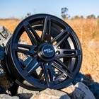 14  Rocktrix Rt103 Atv Wheels Rims - For Polaris Sportsman Rzr Ranger 14x7  4 3