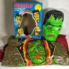 Vintage 1973  frankenstein  Ben Cooper   Universal Halloween Costume Complete