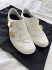 Nimbl Ultimate Glide 41 Cycling Shoes White And Gold Usa Only