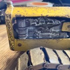 Vintage Caterpillar Arcade Tractor Cast Iron W Driver Original Toy 