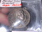 1903 Barber Quarter Repousse Pushed Out High Relief