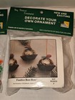 Vintage Merri Mac Tiny Treasure Ornament Kits Lot Of 3  Bon Bon  Forest   Pins