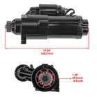 Starter For Mercury 300 300hp Verado Promax 300x 300cxl 300cl 300l 300xl 300xxl