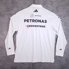 Adidas Mercedes Amg Petronas Formula 1 Team Polo Shirt Mens Large Jx0757
