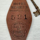 Vintage Hotel Washington Skeleton Key Room 521 Greenville Texas Fob