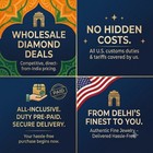 Women s Diamond Stud Earrings 0 84 Ctw Lab Grown Vs1 Ef Round Cut 14k White Gold